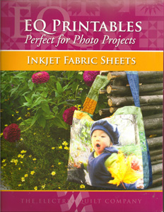 25-pack EQ Printables Premium Cotton SATIN Inkjet Fabric Sheets 8.5 x 11 